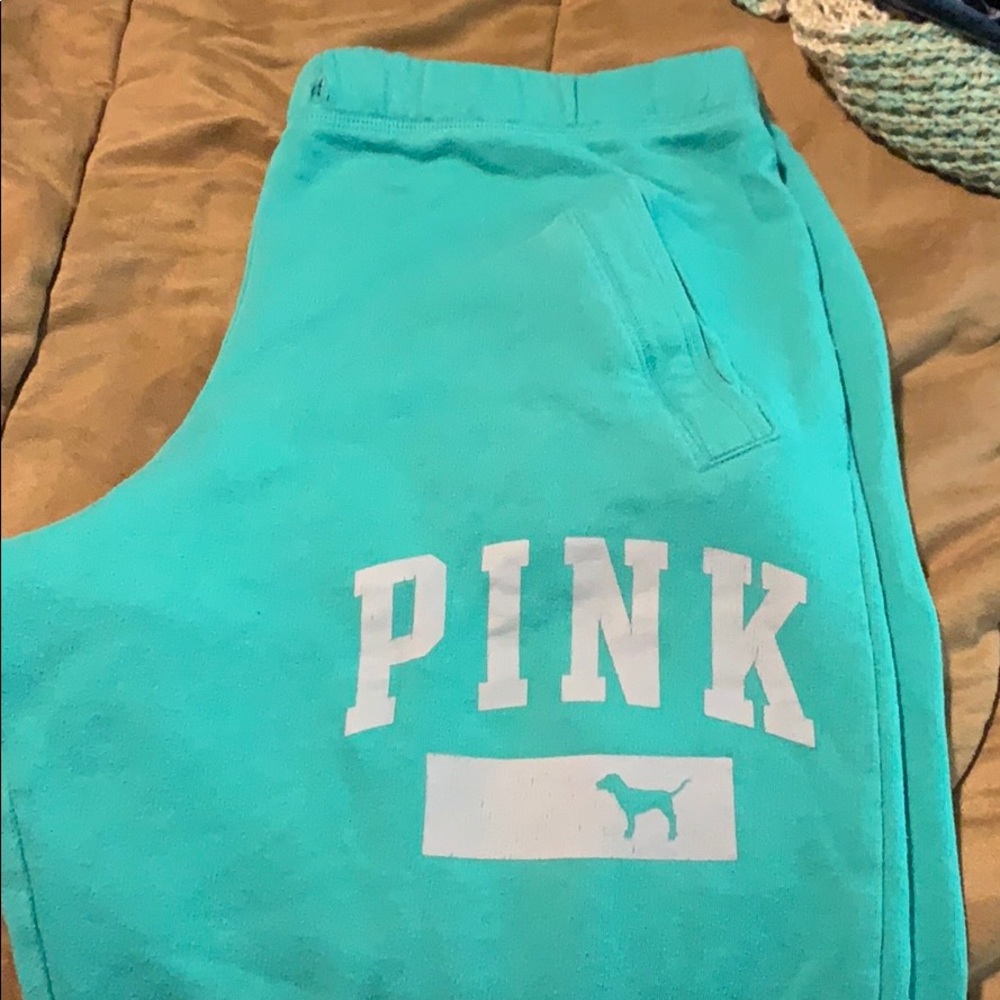 Pink sweatpants